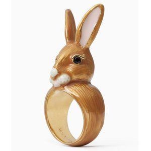 NEW Kate Spade Desert Muse Bunny Rabbit Ring